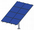 Solar array pole mount solution 1