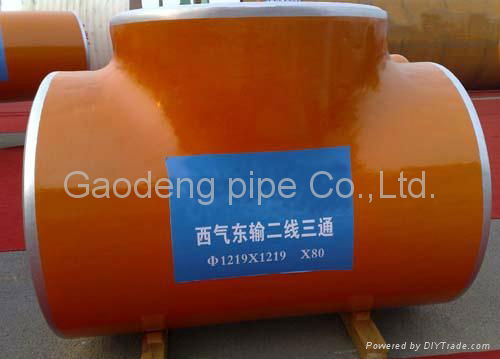 pipe fittings galvanized A860 WPHY70 5