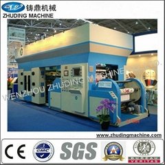 CE cetificate ZHUDING automatic High speed flexographic printing machine
