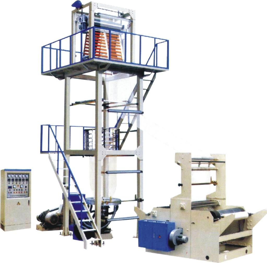 High speed H/LDPE film blowing machine