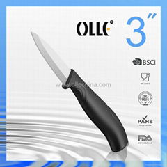 Razor-sharp 3'' Paring Ceramic Knife  