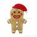 Christmas Gingerbread Man USB CH02