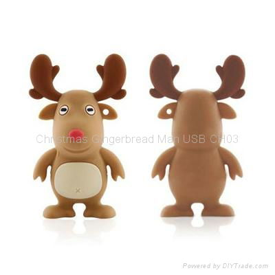 Christmas Reindeer gift USB CH03 3