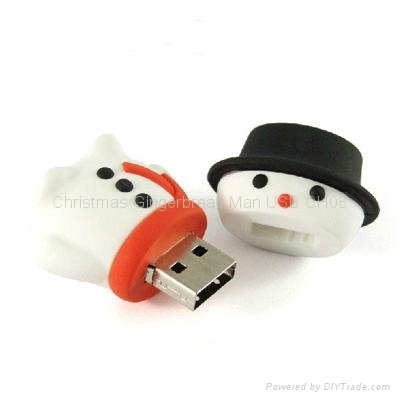 Christmas Snowman USB CH08 2