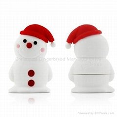 Christmas Snowman USB CH09