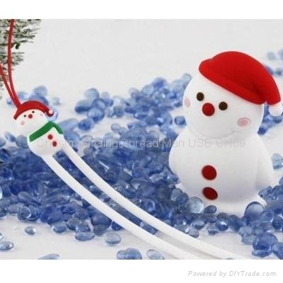 Christmas Snowman USB CH09 3
