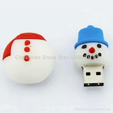Christmas Snowman USB CH10 2