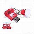 Imprinted Christmas Stock Usb Memory CH18