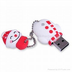 Christmas Snowman Style Pen Drive CH21