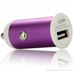 Aluminum USB Car charger for phone and