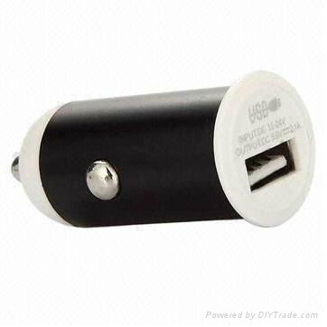 Aluminum USB Car charger for phone and tablets 3