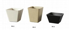 Environmental friendly flower pots