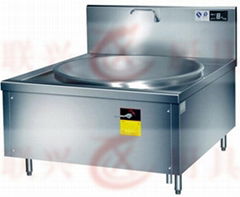 Single head electromagnetic large frying