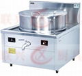 Electromagnetic siamesed soup stove