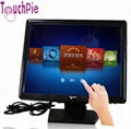 15 inch digital touch lcd monitor