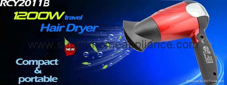 Best Dual Voltage Travel Hair Dryer Foldable 