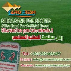 Dry high purity silica sand for artificial grass 5