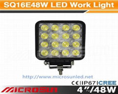 4" 48W Off Road LED Work Light 