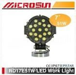 7" 51W Off Road LED Work Light 