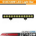 22" 120W off road single row LED work