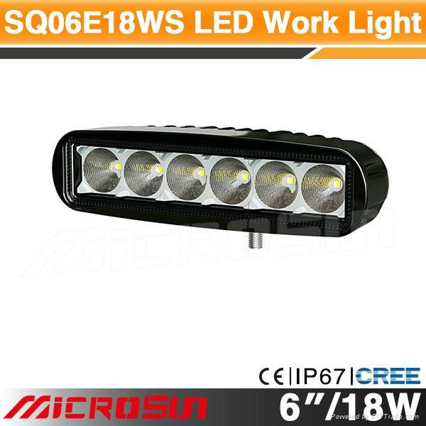 6" 18W Off Road LED Work Light