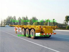 container transport semitrailer