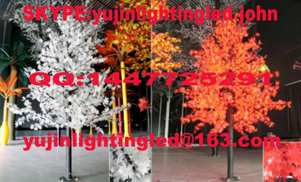 YuJin 20ft high LED maple tree light