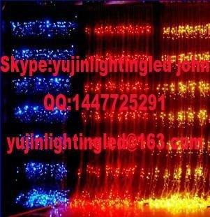 colorful holidays decorative led waterfall light/RGB Christmas lights popular in