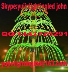 Colorful Led Fireworks Light For Landscape Project YJ-F-025