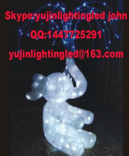 CE,Rohs,GS,SAA,UL Approved 3D Floor Standing street Led Motif Lights With Abs Ma