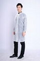 consumable non-woven lab coat  