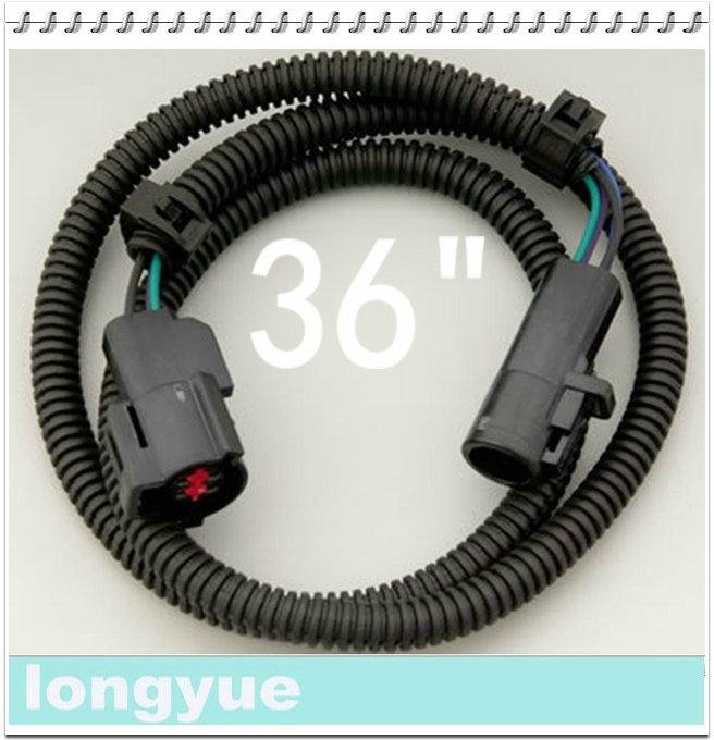 factory sale 50pcs Oxygen 02 Sensor 24" Extension Wire Harness w/ OE Plugs 86-09