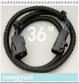 factory sale 50pcs Oxygen 02 Sensor 24" Extension Wire Harness w/ OE Plugs 86-09