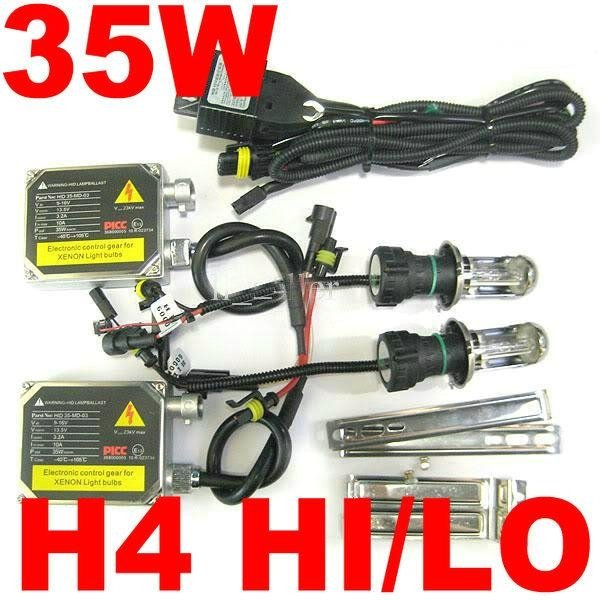wholesale 10kit a lot 12V 55w H4-3 H4 H/L bi-xenon car hid conversion kit