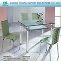 2013 China made simple design living room waiting room restroom round table 3