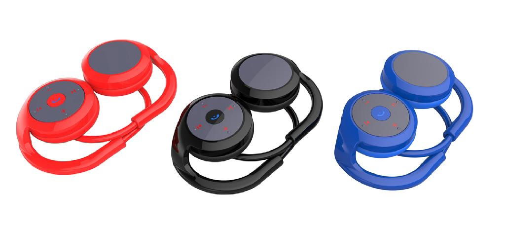 foldable bluetooth headset with adjustable headband 3