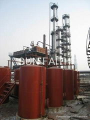 Used motor oil cracking unit for diesel production 