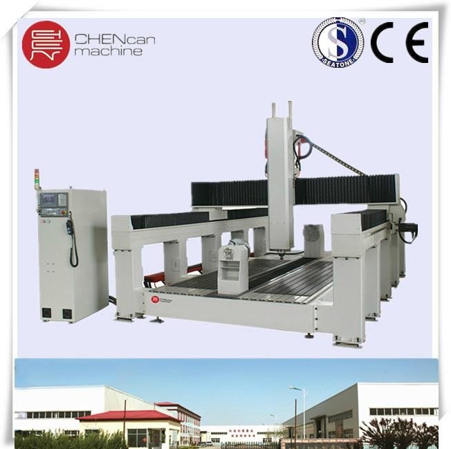 China sculpture various mold cnc router machine with 4 aixs machine router