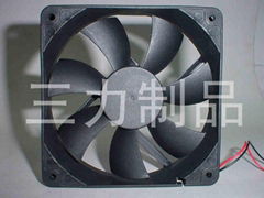 DC 12025 bushless cooling fan 120*120*25mm for equipment  