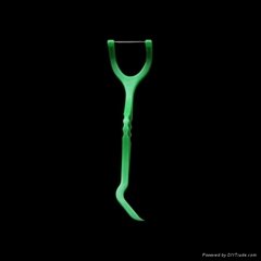 Y shape dental floss pick with FDA  