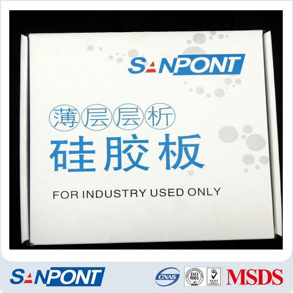 SANPONT column chromatography silica gel plate 5