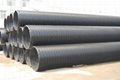 Steel Reinforced corrugated PE Drainage Pipe  2
