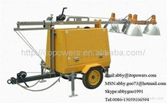 construction light tower generator diesel with CE and ISO Ceritifactes