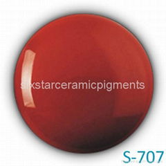 Ceramic Color Inclusion Dark Red Stain