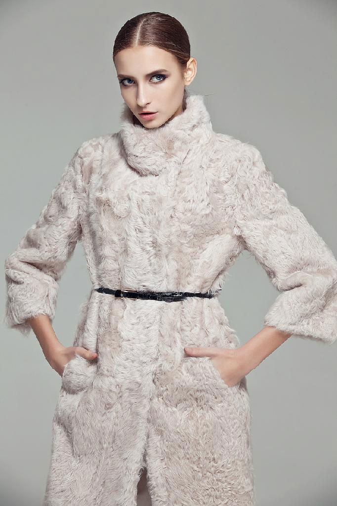 Fashion Sheep fur coat 4