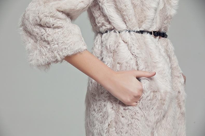 Fashion Sheep fur coat 5