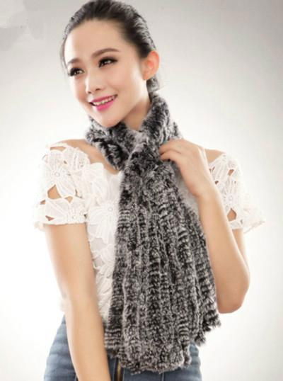 Rex Rabbit Fur Scarf 3