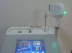 Diode laser hair removal with air compressor, super cooling