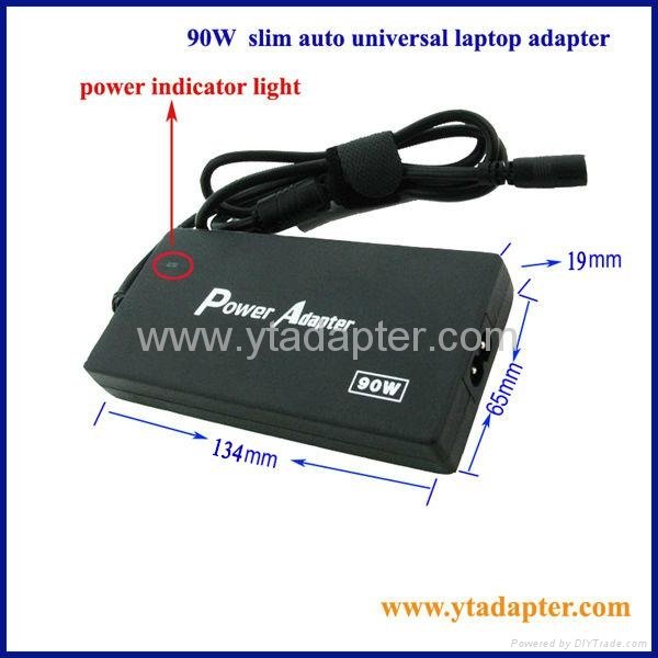 90w Universal ac power adapter supply with 10 tips for home 2
