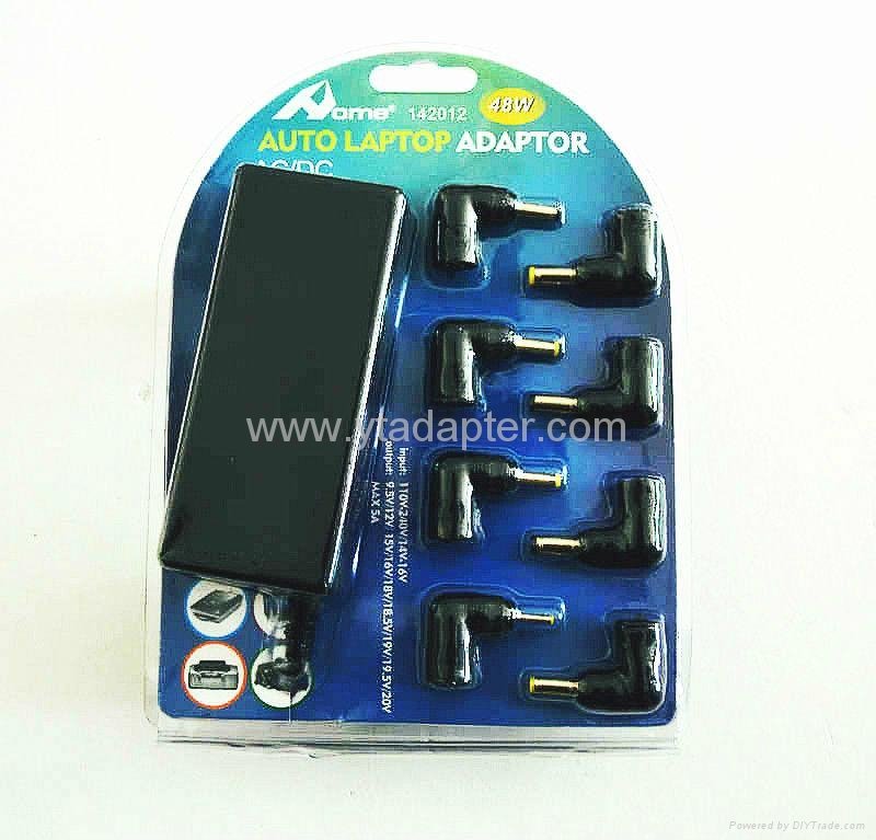48W automatic universal laptop ac power adapter  4